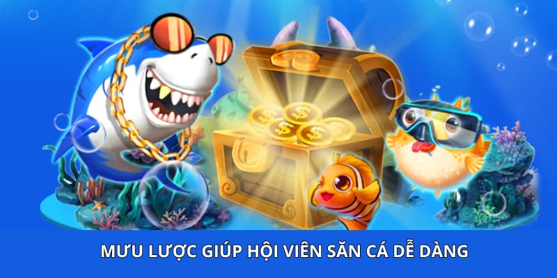 Mưu lược giúp hội viên săn cá dễ dàng