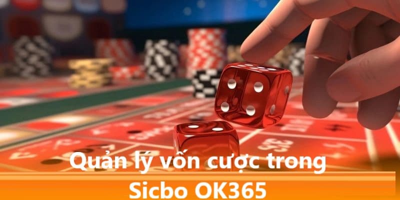 Hãy quản lý vốn cược thật tốt khi tham gia Sicbo tại OK365 nhé